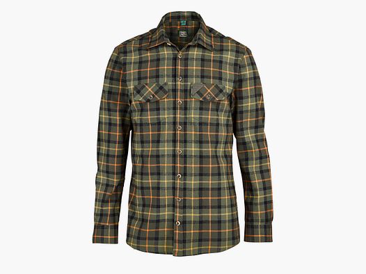 OS-Trachten Langarmhemd Flanell