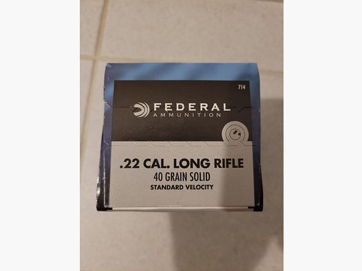 1500 disparos de calibre .22 l.r. lfB Federal Champion