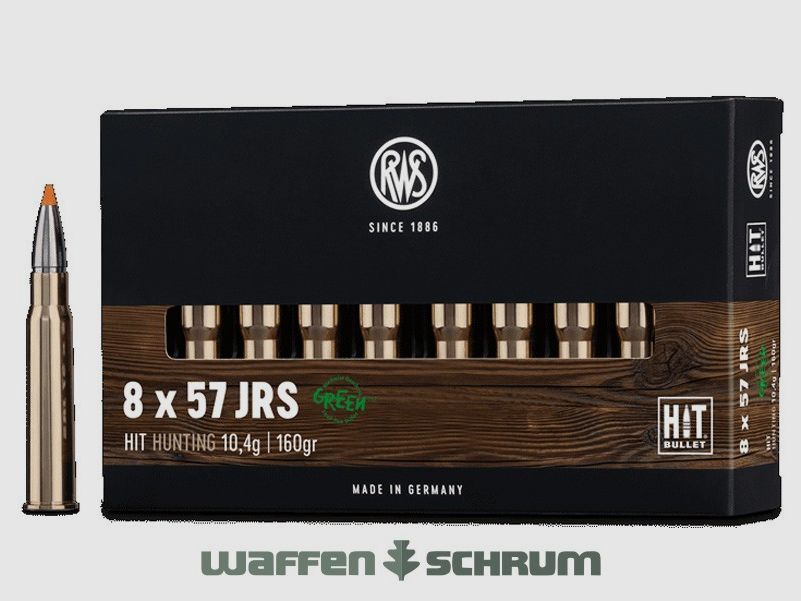 RWS 8x57JRS HIT 10,4g - 160gr