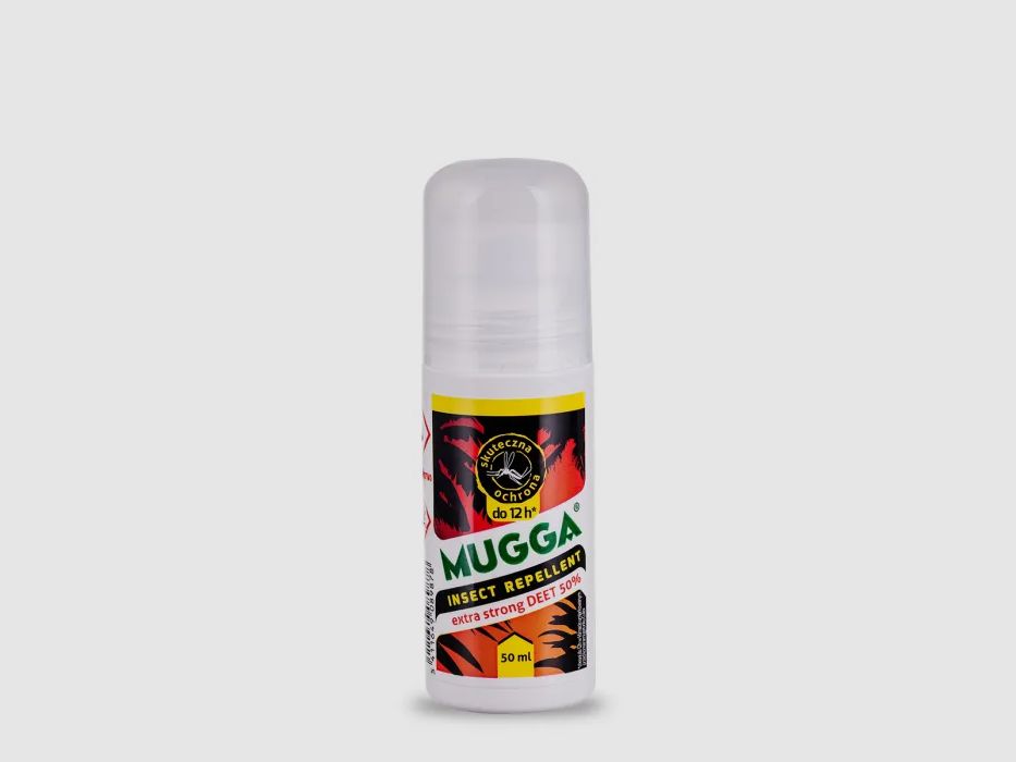 Mugga Protection Insectes Roll-on Extra Fort 50% DEET 50 ml