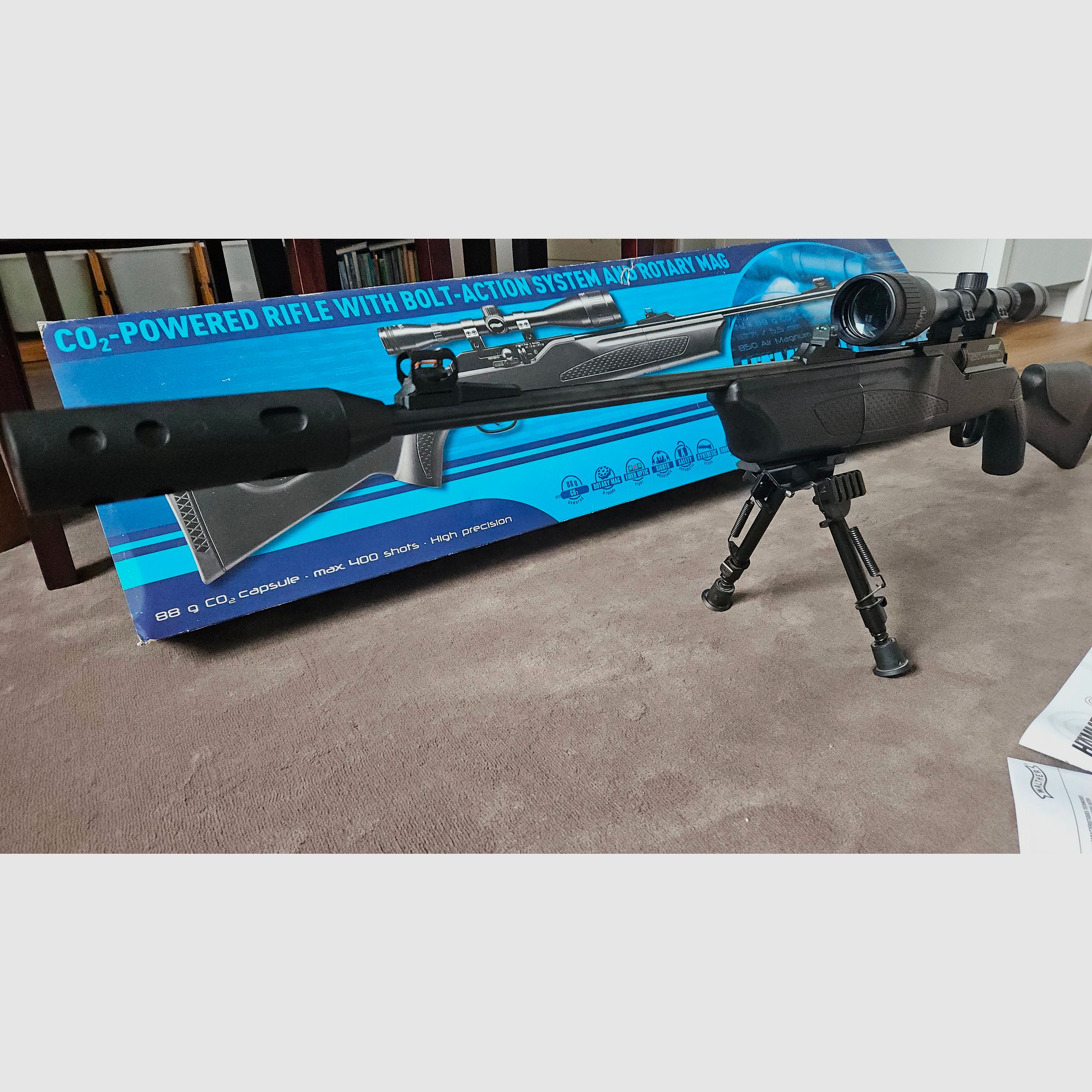 Hämmerli 850 AirMagnum CO2 Gewehr TOP Zustand