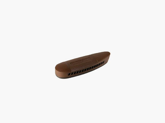 Butt pads 130 x 43 mm, super-elastic, 15 mm thick, brown 790486