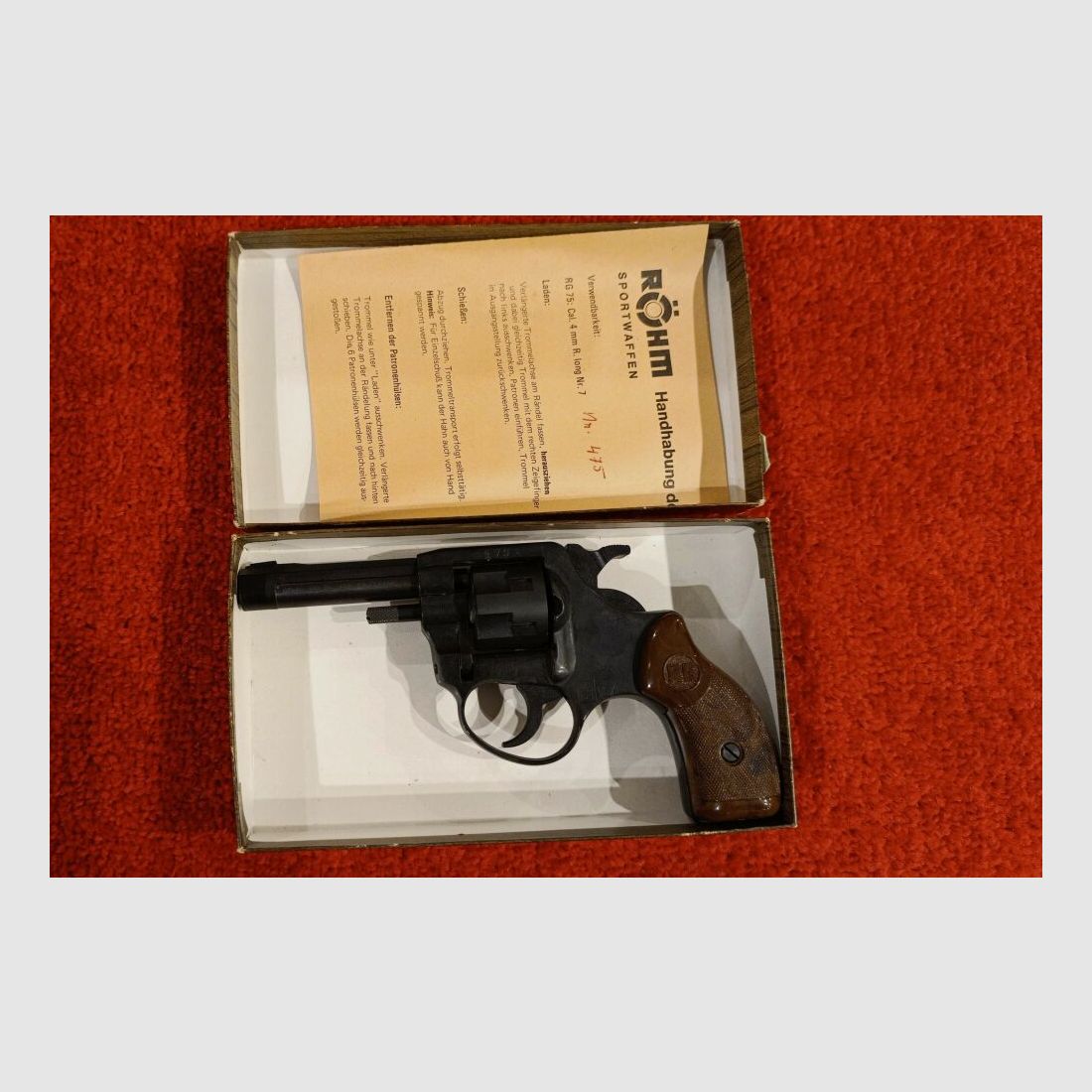 Röhm Mod. RG75 4mmRF Lang