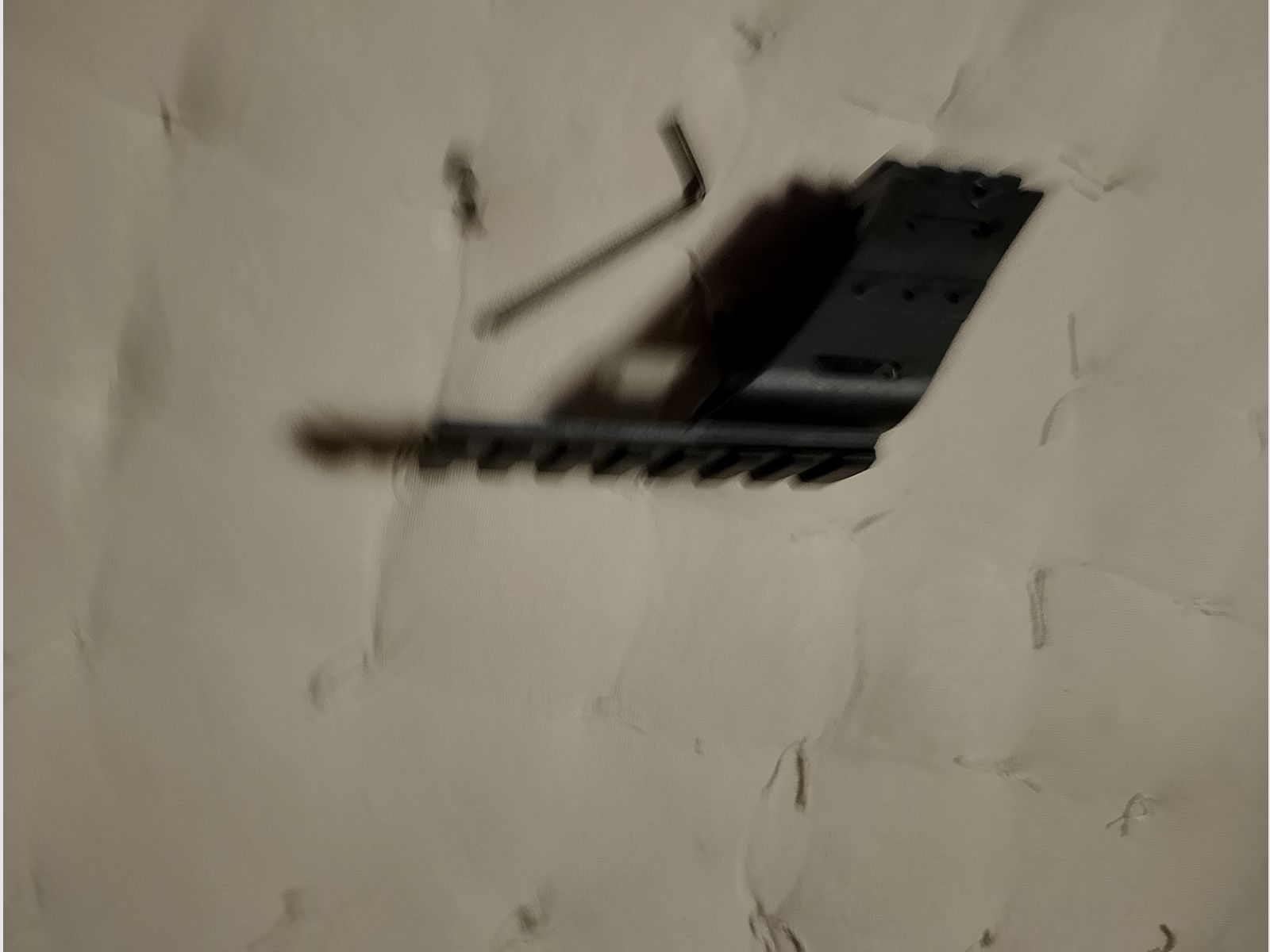 Pistolen Pistol Scoup Mount Picatinny 20mm Weaver 7/8" Montage Universal rail Polymer schwarz neu