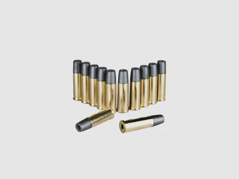 PatronenhĂĽlsen fĂĽr Webley MkVI Service Revolver Kaliber 4,5 mm BB 12 StĂĽck