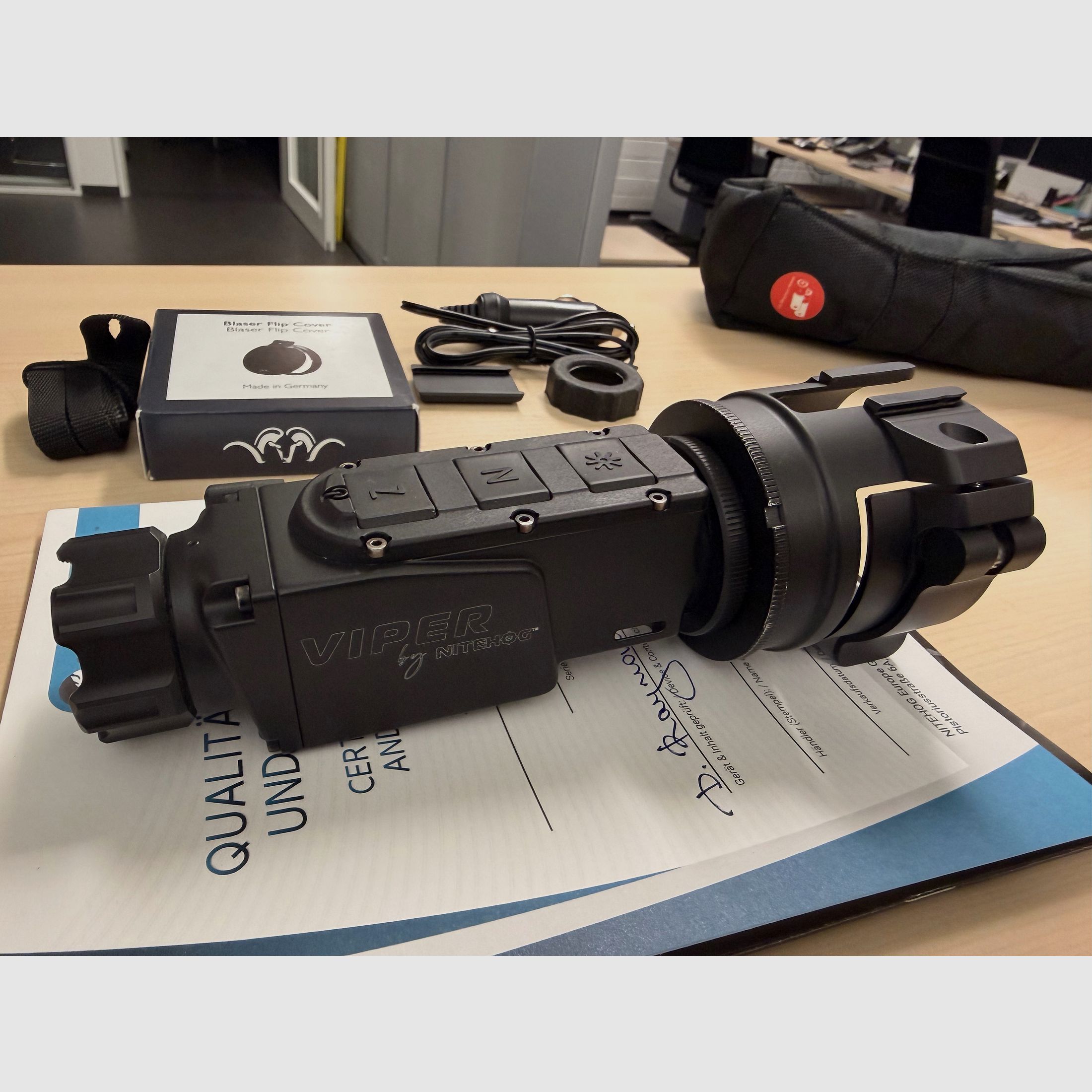 Nitehog Viper M35 attachment with Blaser adapter