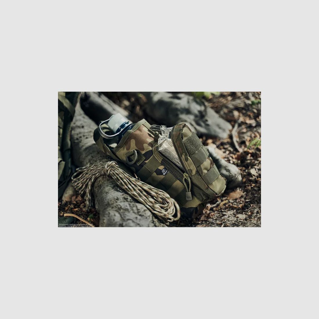 Heuptas / Schoudertas / Fleshouder Brandit "Bottle Holder II" - Zwart