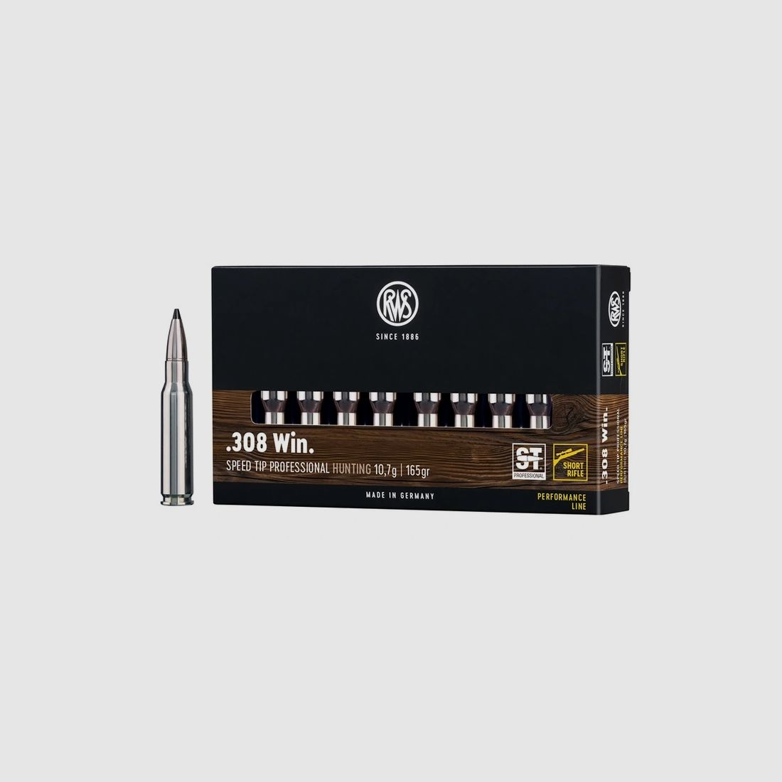 .308Win Short Barrel - 10,7g/165gr (a20)Speed-TIP Pro