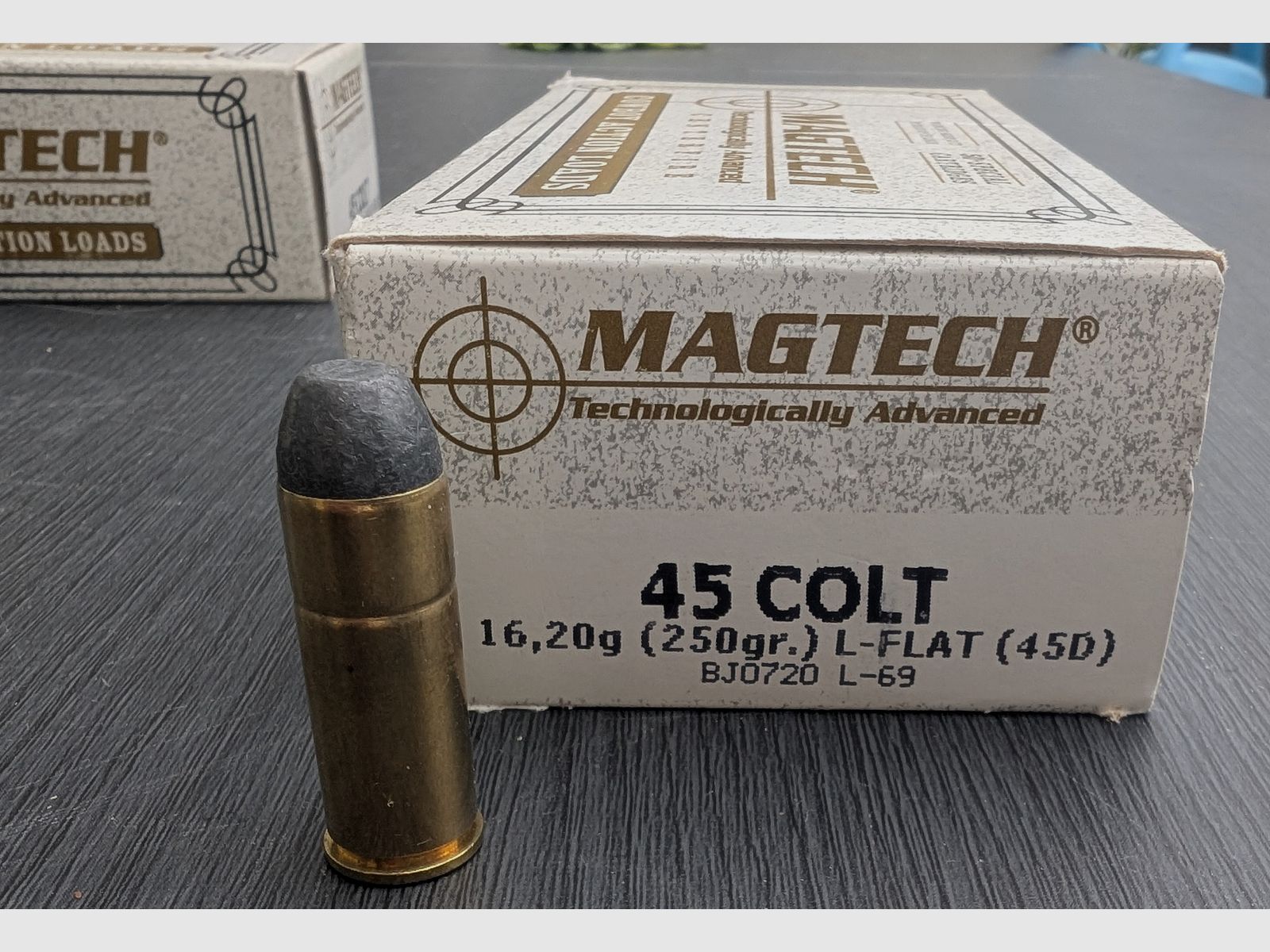 Munition Magtech .45 Colt, 45 LC, .45 Long Colt, .45-250