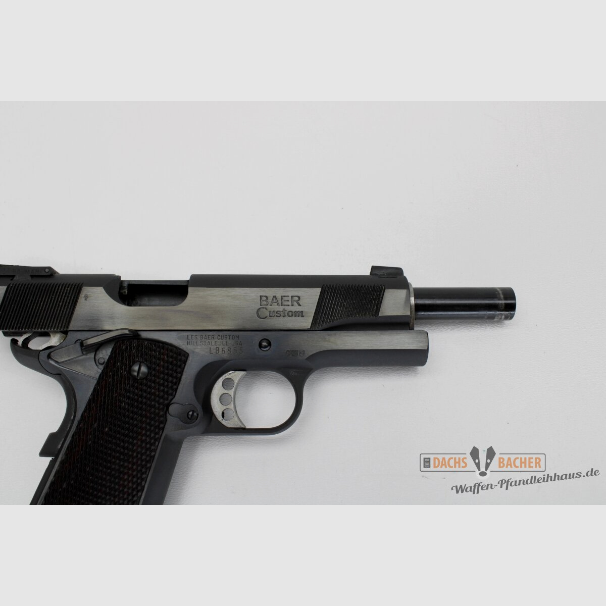 Pistole LES BAER Custom Kal. .45 ACP Bo-Mar Visier