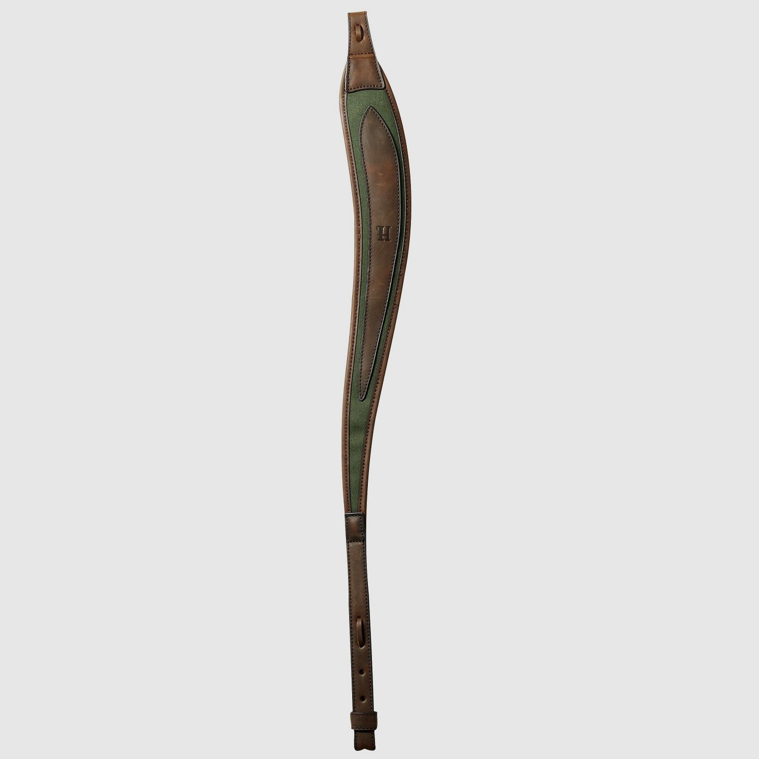 Härkila Gewehrriemen Grün aus Leine/Leder