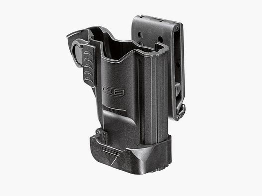 Schnellziehholster Paddel Holster GĂĽrtelholster fĂĽr CO2 Markierer Home Defense Revolver Umarex T4E HDR 50 Kunststoff schwarz