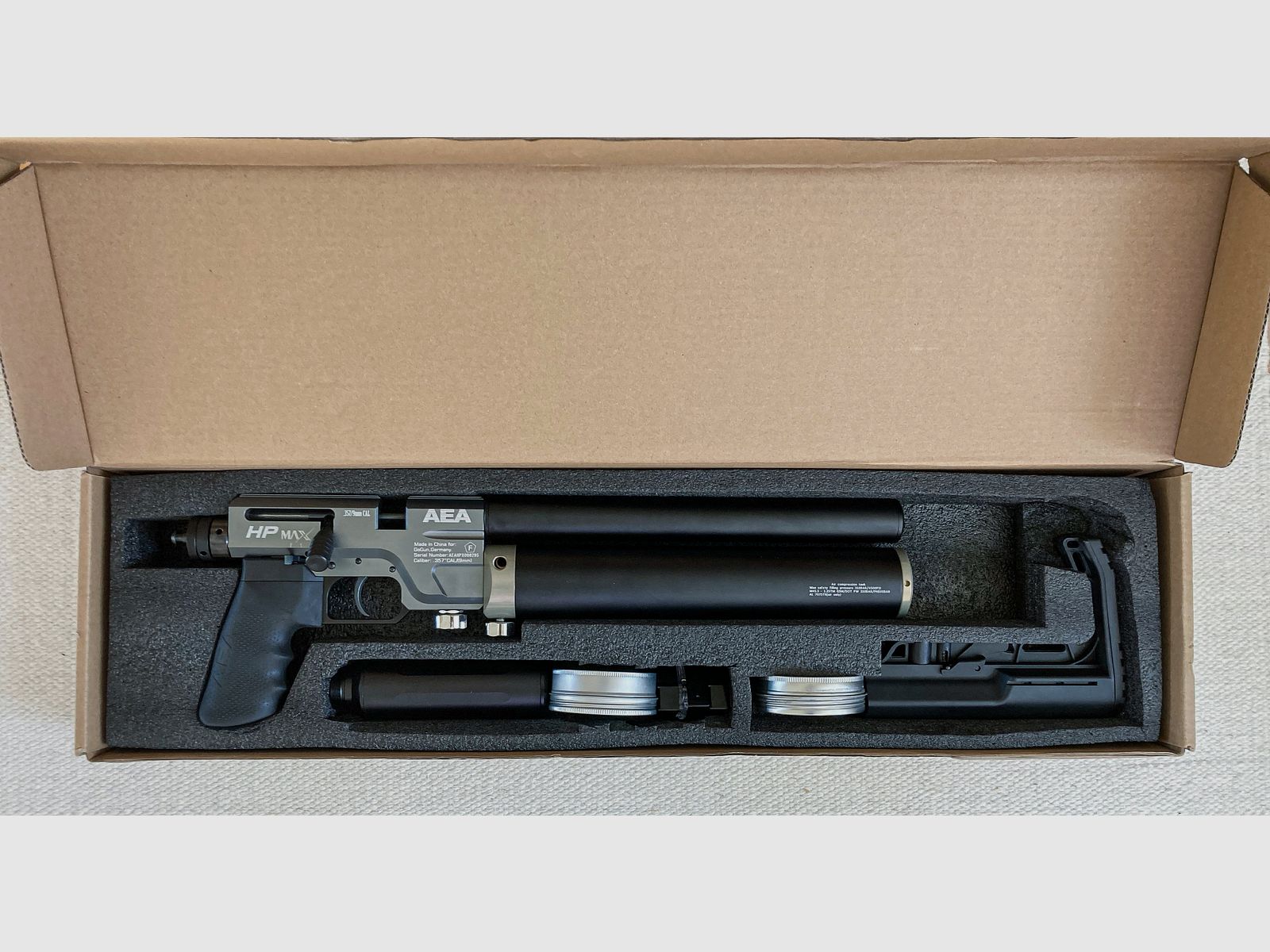 AEA HP Max cal. 9 mm: ERNEUTES ANGEBOT WEGEN SPASSBIETER!