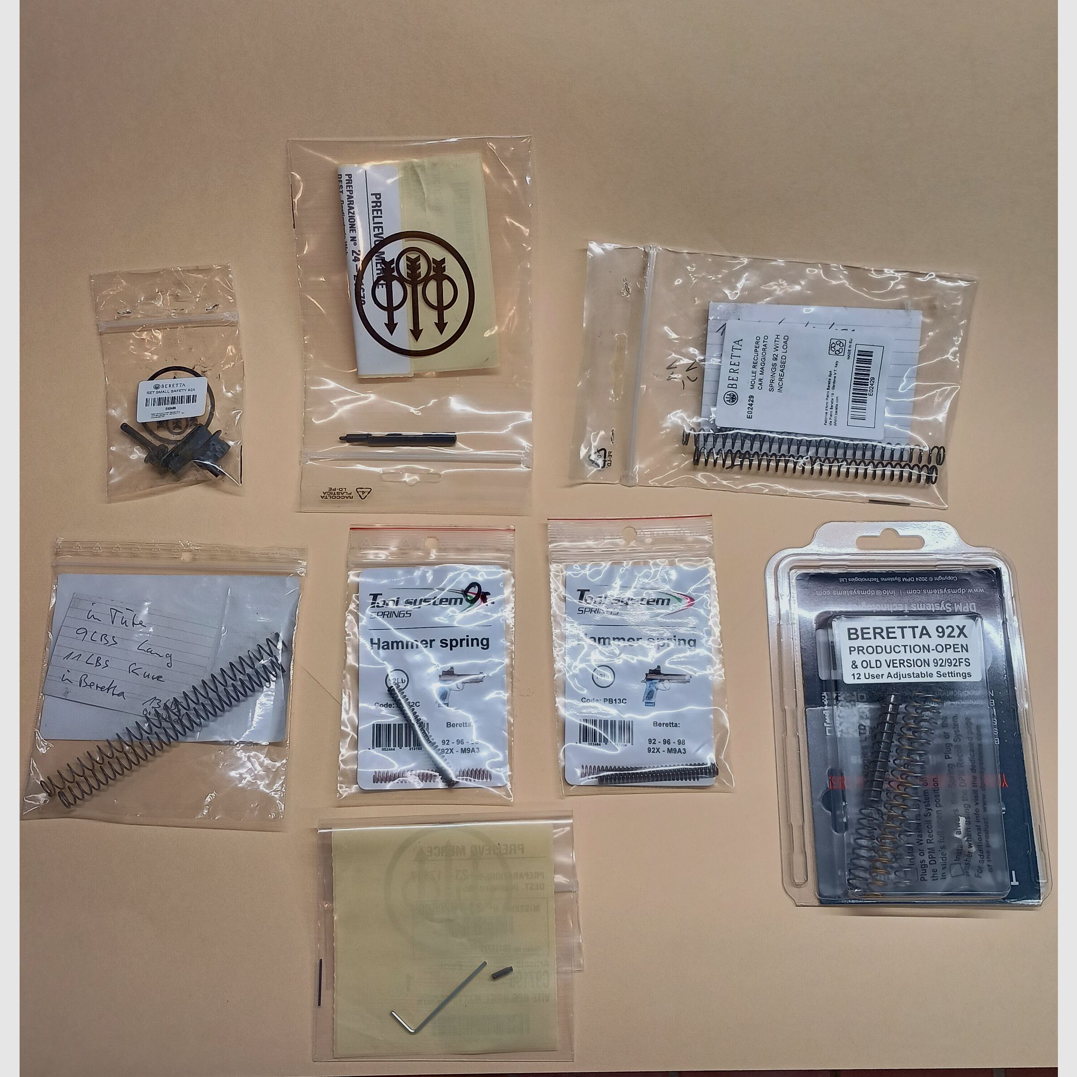 Beretta 92X Performance mit Zubehör für IPSC