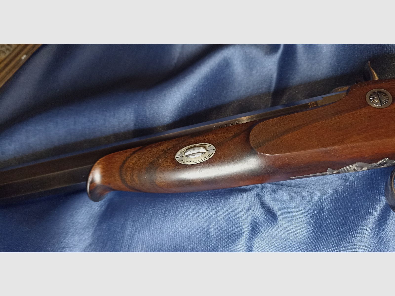 Pistola a percussione Hege Überlingen cal. 33 Siber a Losanna Oro