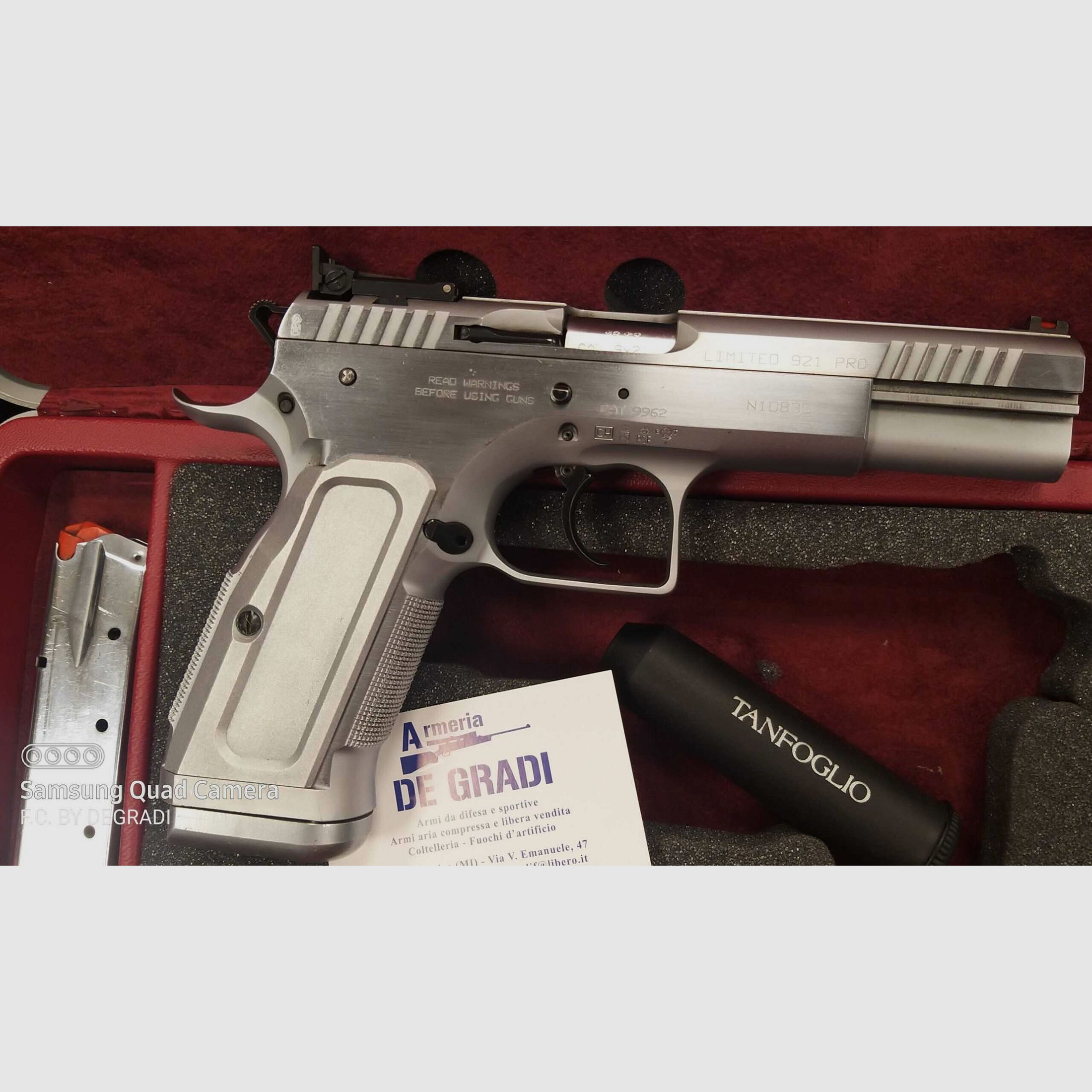 TANFOGLIO LIMITED PRO 921 9X21, immagine 6 di 6