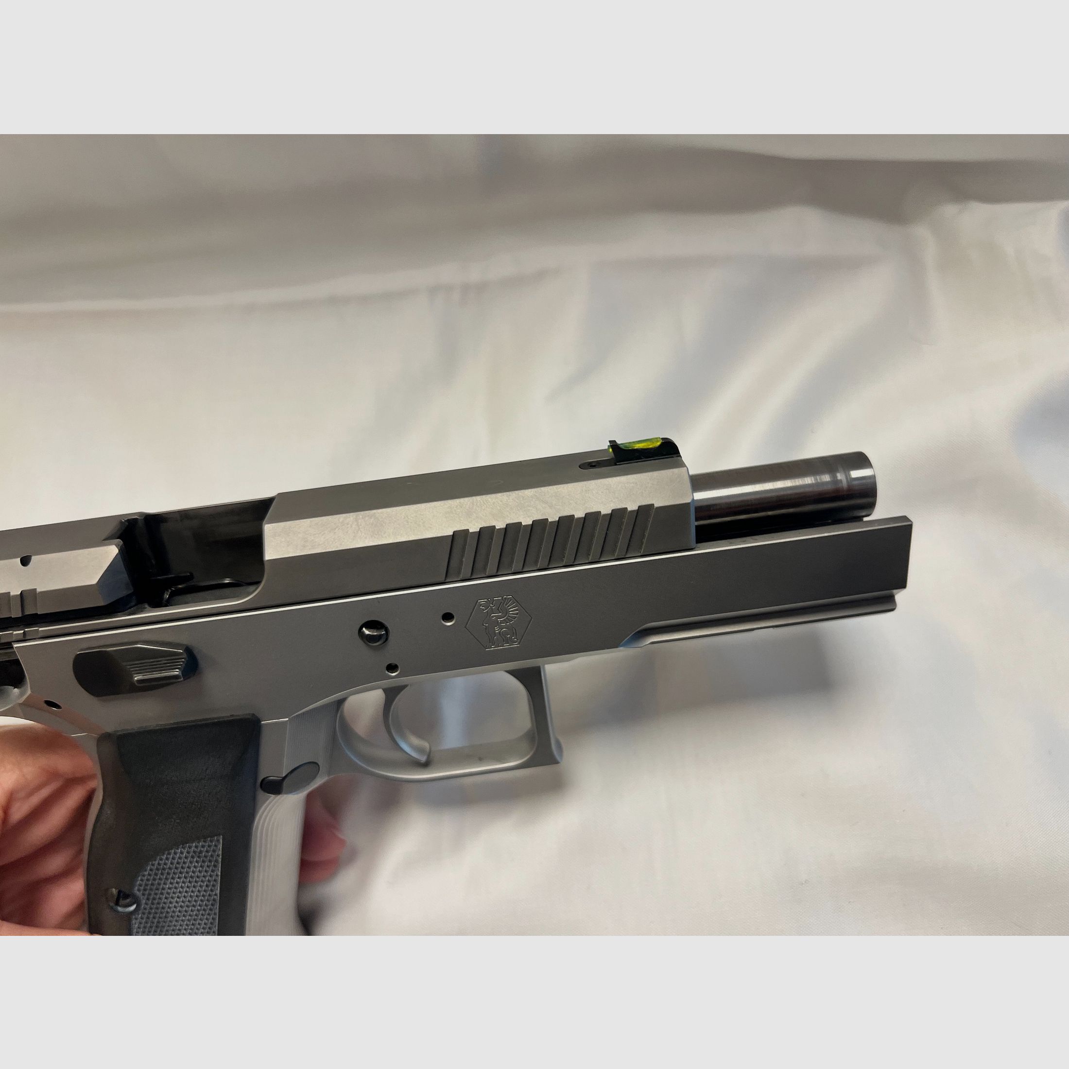 Sphinx 3000 Competition 9 mm Para – Pistool Kat. B, Stainless + 6 Magazines – Erbwaffe Vorarlberg, afbeelding 7 van 7
