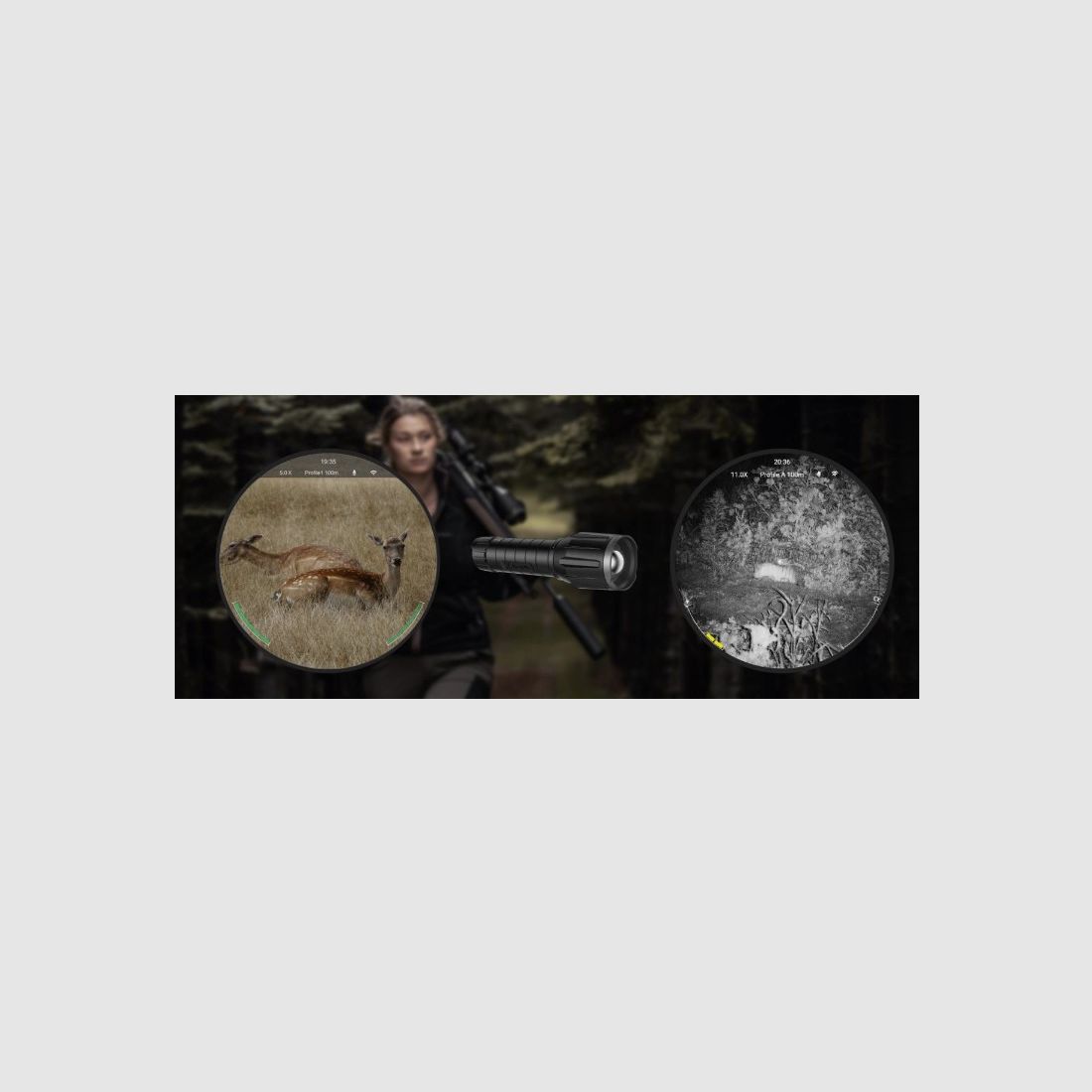 Nocpix Nite D70R Day and Night Thermal Riflescope 4K Ultra, 70 mm Lens, LRF up to 1200 m, image 10 of 15