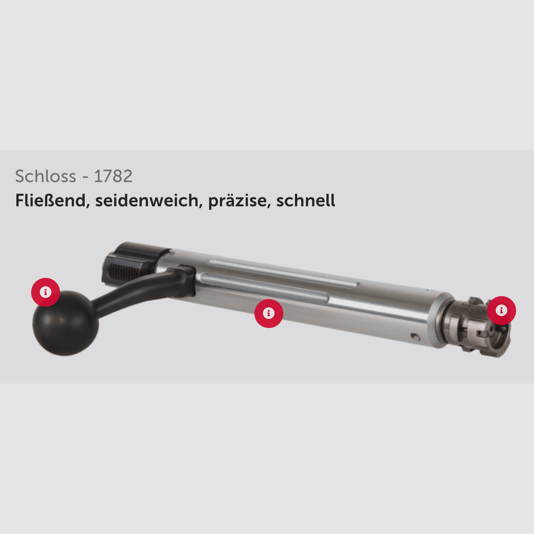 J.G. Anschütz 1782 D G-15x1 Lochschaft Kaliber .243 Win. 580 mm Repetierbüchse, Bild 5 von 7