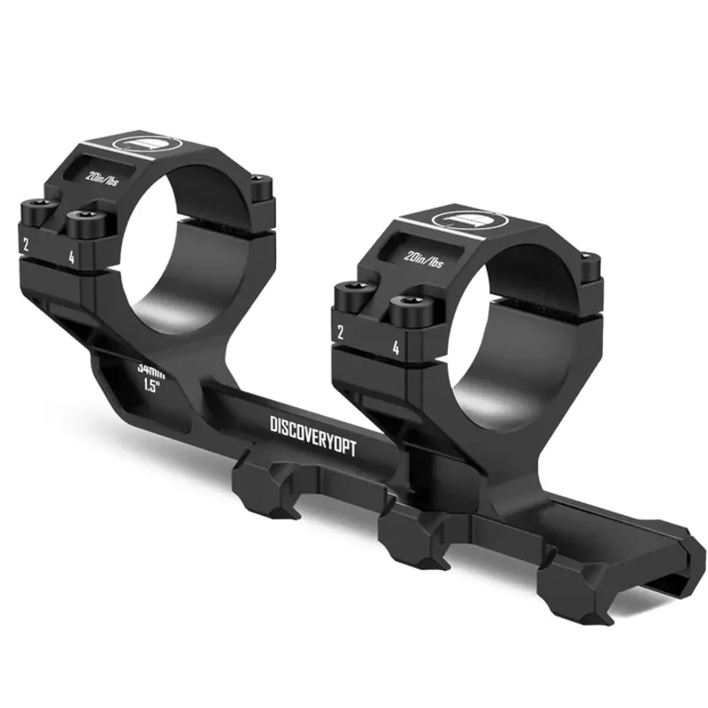 DISCOVERYOPT Cantilever-Zielfernrohrmontage | Einteilig, 0 MOA, 34-mm- oder 30-mm-Rohr