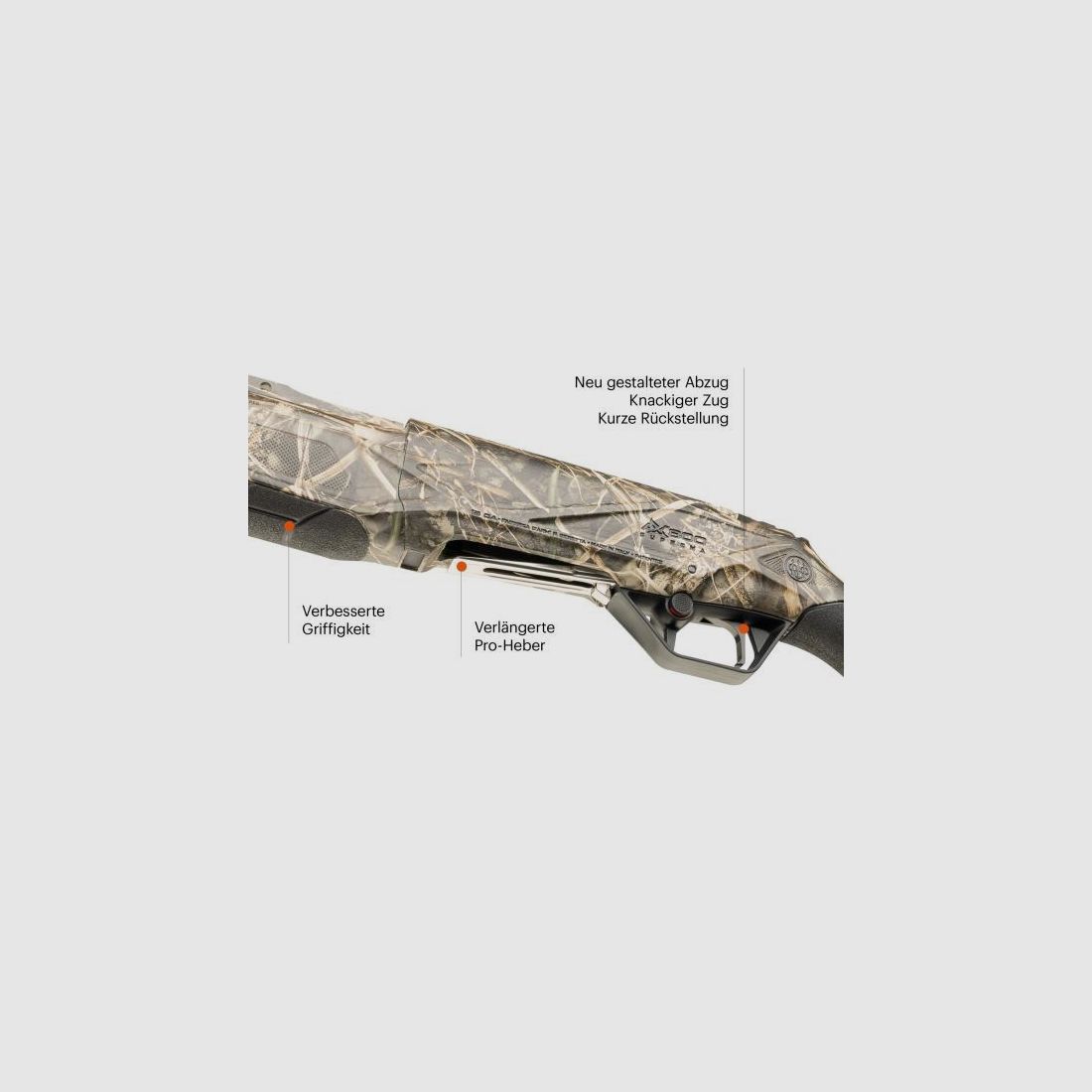 BERETTA Selbstladeflinte >60cm Mod. AX 800 Suprema Black 12/89| LL76cm| OHCP| Kick Off