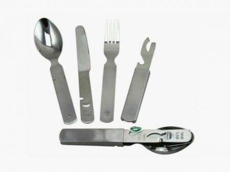 MILSPEC Set tre posate da campeggio