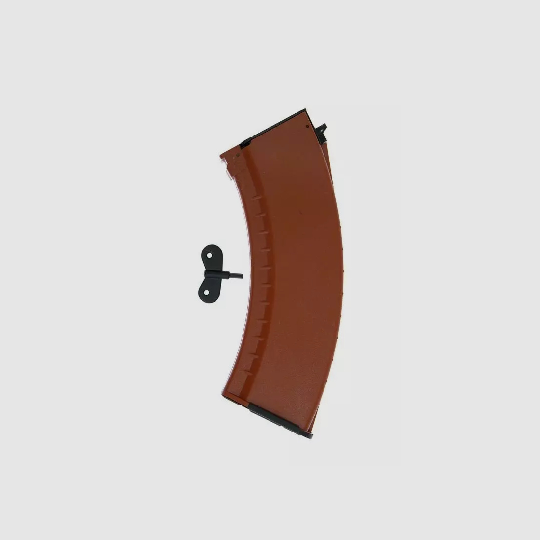 500rds AK47/AKM Highcap Magazin, Orange-Braun