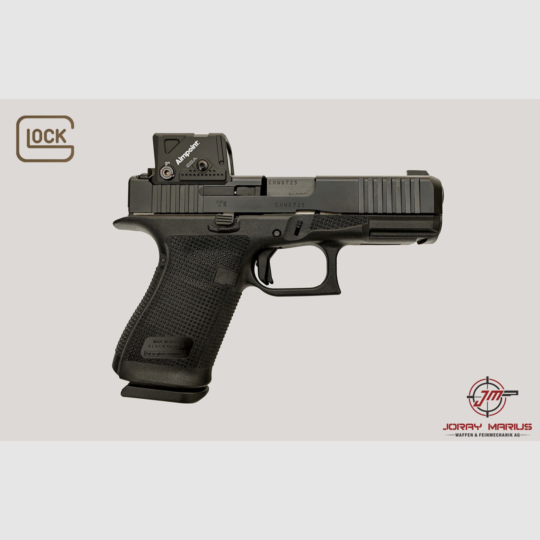 Glock 19 Gen6 DC8 Combo 9mm Para, zdjęcie 1 z 3