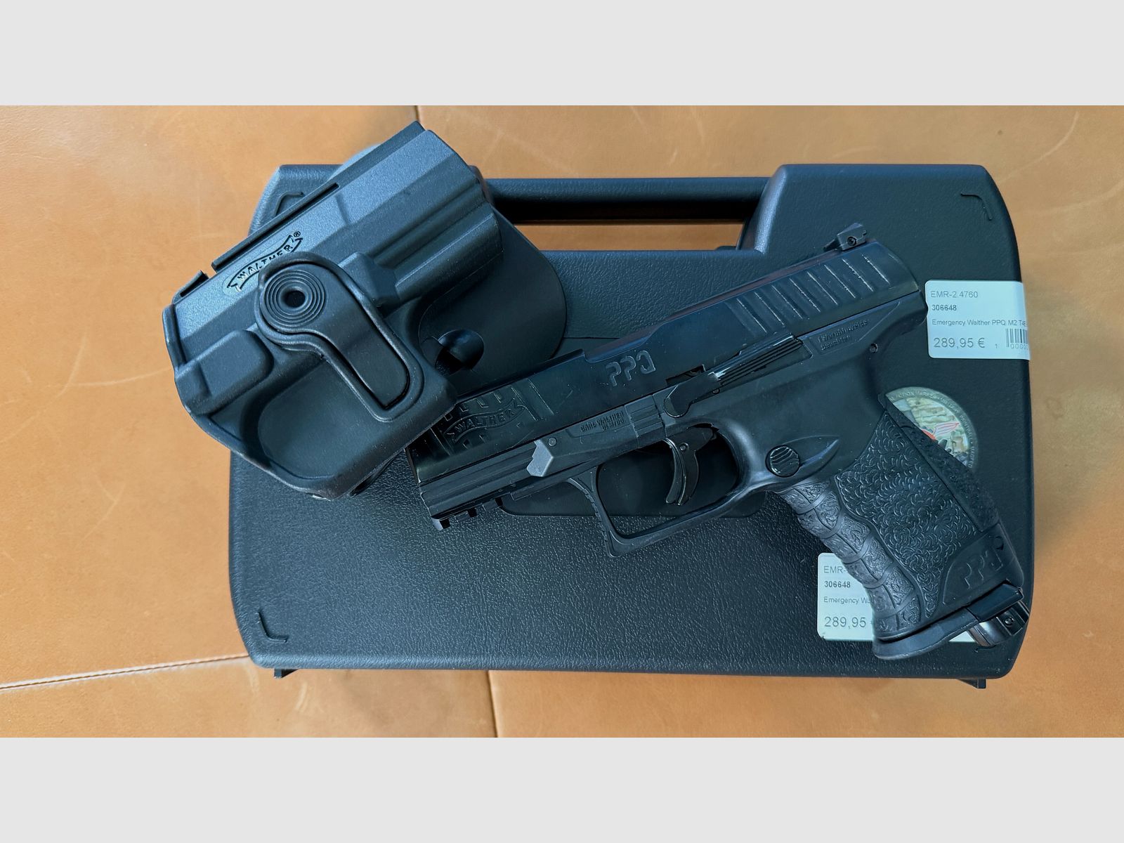 Walther PPQ M2 T4E RAM cal. .43 + Holster + PepperShots – ottime condizioni