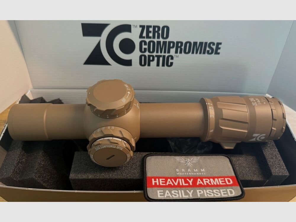 ZCO Zero Compromise ZC210 MIL 2-10x30 LPVO FDE Predator