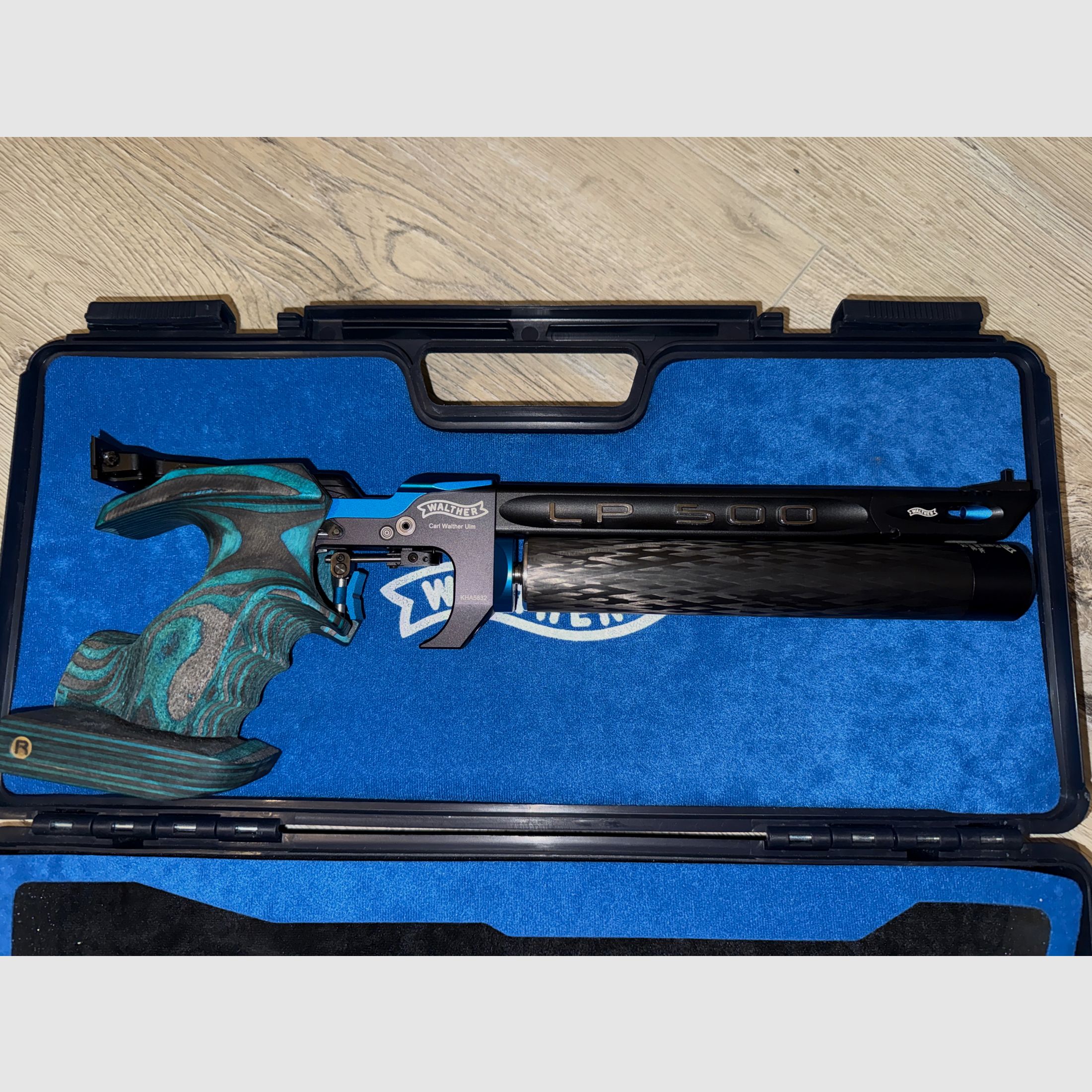 Walther LP500 Meistermanufaktur (2022) | Empuñadura Rink M + cartucho de carbono (hasta 2032+) | Servicio top, imagen 3 de 5