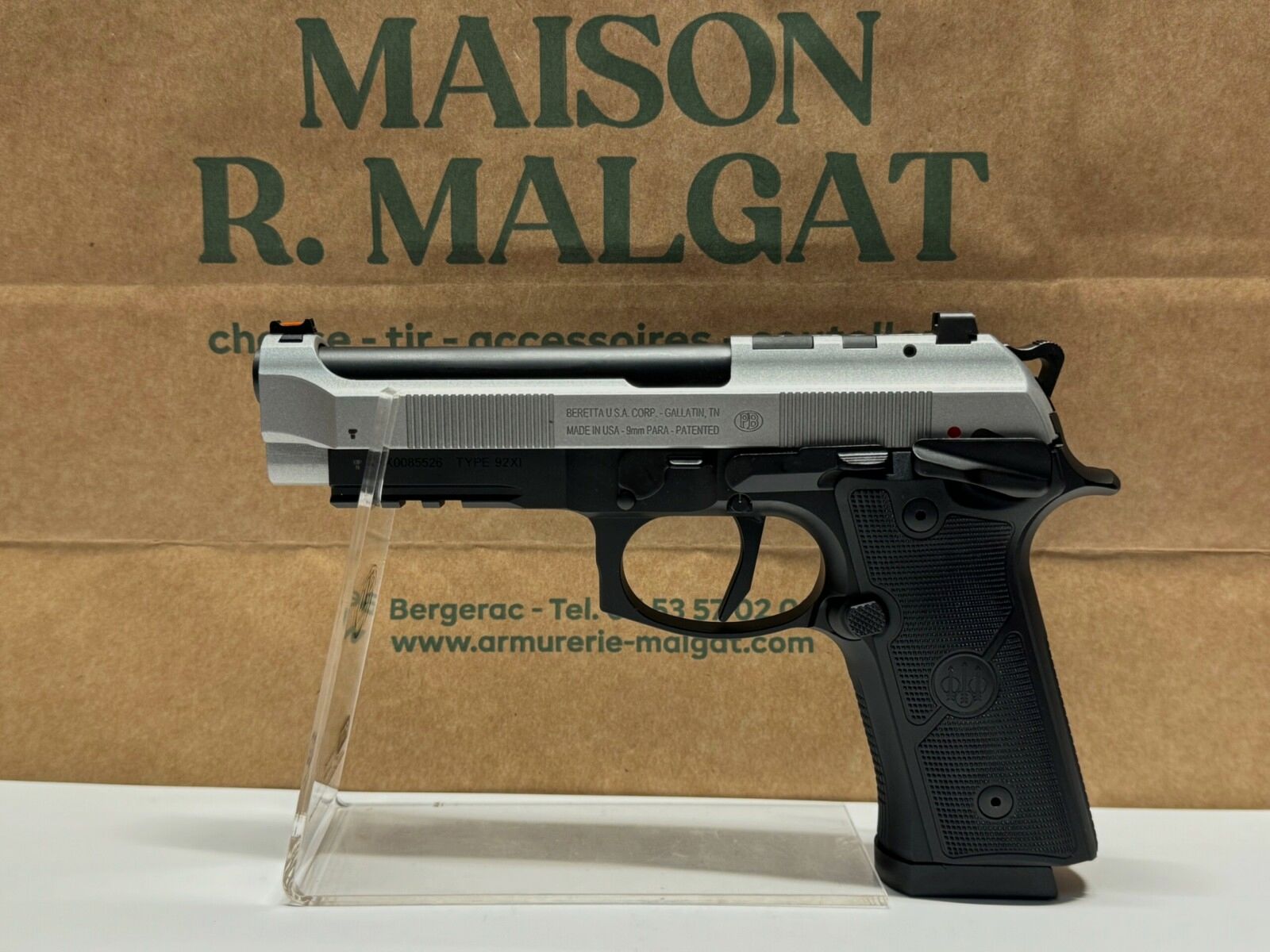 BERETTA 92XI SAO Vollgröße Kaliber 9×19 (auf Bestellung), Bild 2 von 3