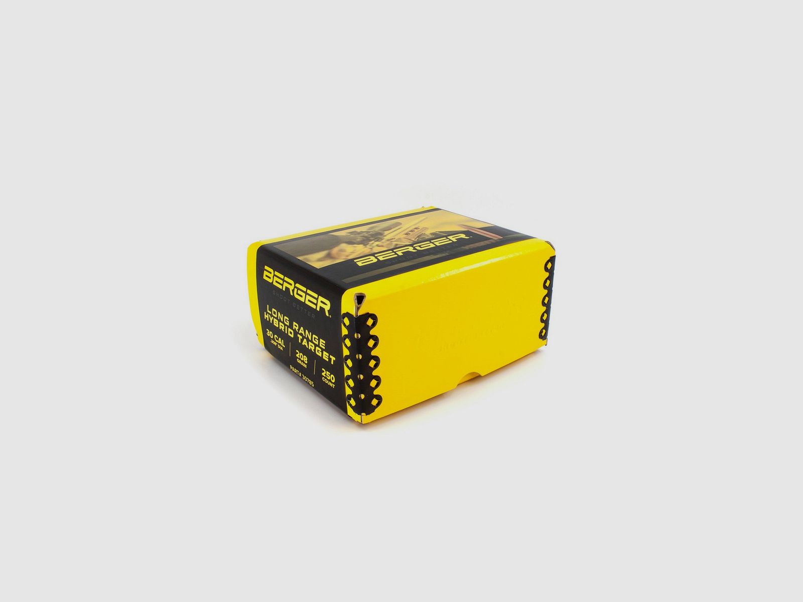 BERGER BALAS 30 (.308) 208gr LR HYBRID TARGET PAQUETE CANTIDAD 250 PZ, imagen 2 de 2