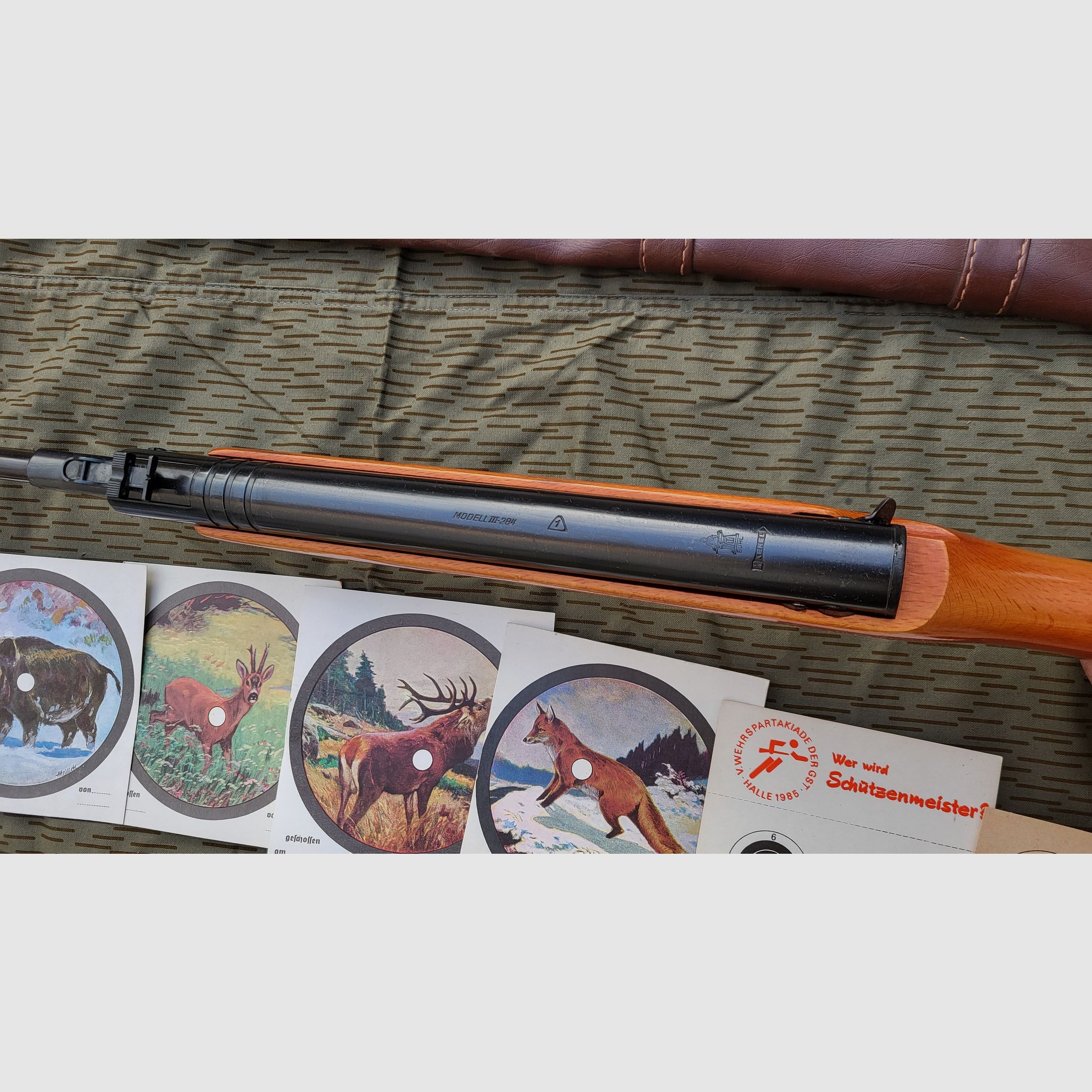 DDR Luftgewehr Haenel Suhl Modell III-284 