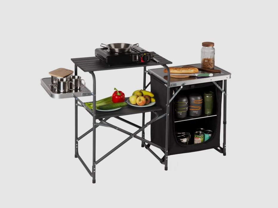 NC3040 Camping cupboard without windbreak Nils Camp