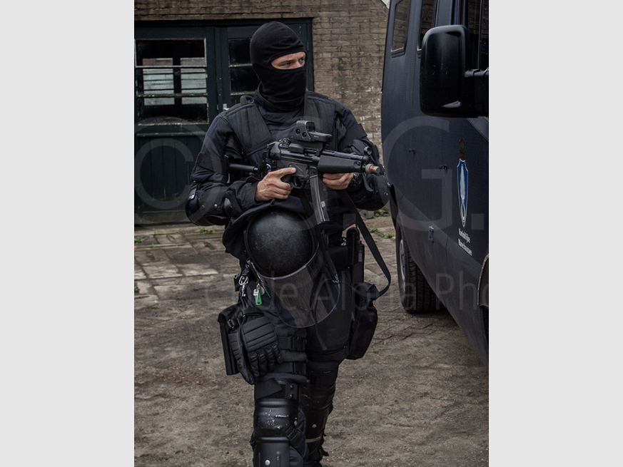 Sehr Seltene B&T Schulterstütze klappbar Helmversion für die MP5/ SP5 / Niederländischen Marechaussee/Zugriffsteam., Bild 10 von 10
