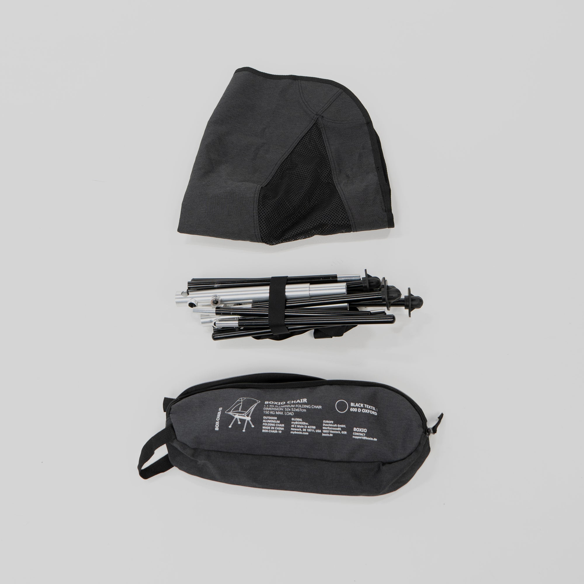 BOXIO CHAIR I ultraleichter Campingstuhl