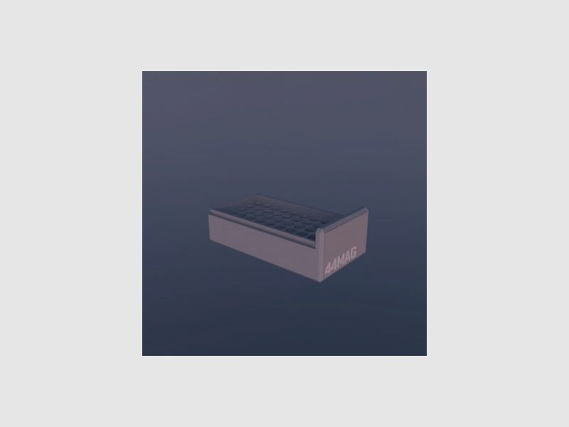 Filamelt Munitionsbox / .44 Magnum / ‘Schiebedeckel’ / Patronenbox, Ammo Box