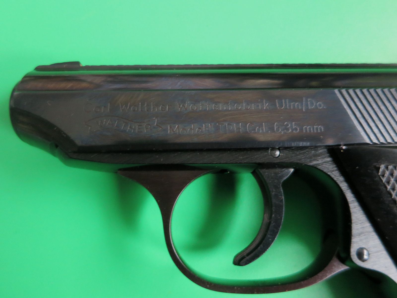 Walther/Ulm, Modell TPH, Kal. 6,35 mm Browning, Taschenpistole, wie neu     #77