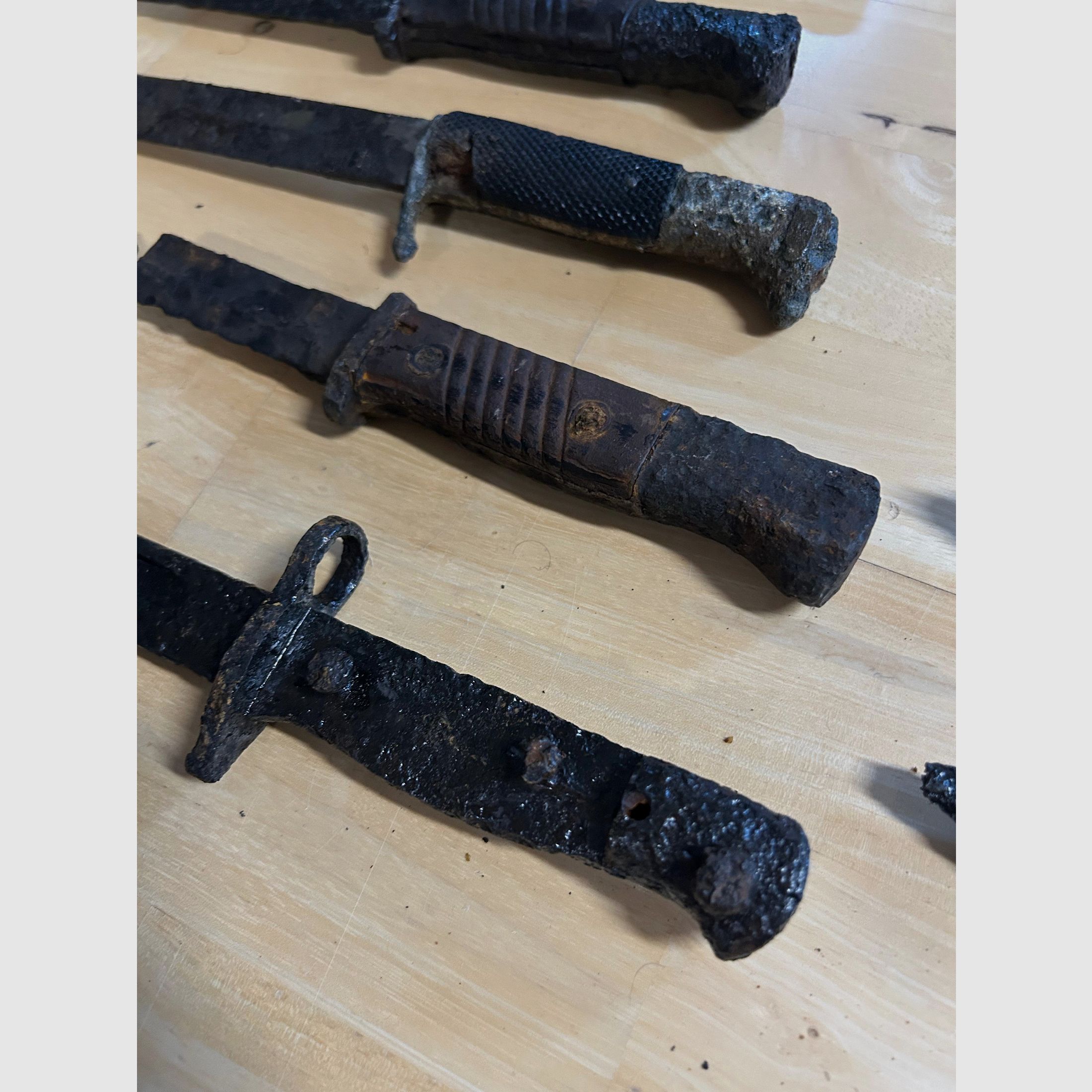 XXL Kovolut Bajonette 2. Weltkrieg WW2 Bodenfunde