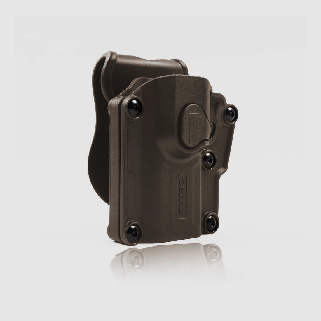 CYTAC Mega-fit Holster - Links Tan über 60 Pistolen