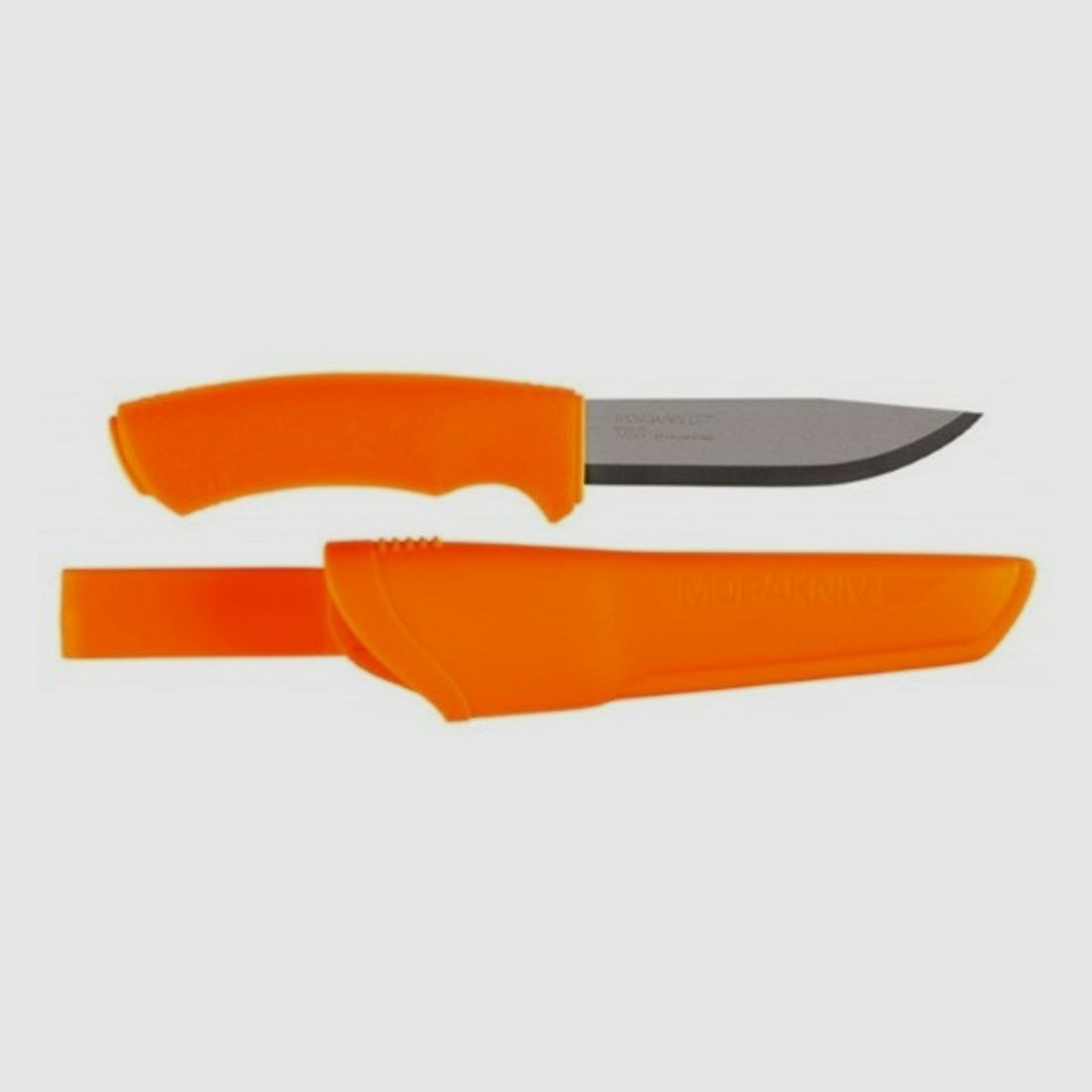 Bushcraftmes oranje hoge zichtbaarheid, afbeelding 1 van 2