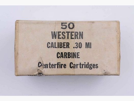 Wester Cartridge Company, USA Rifle Cartridges .30 Carbine