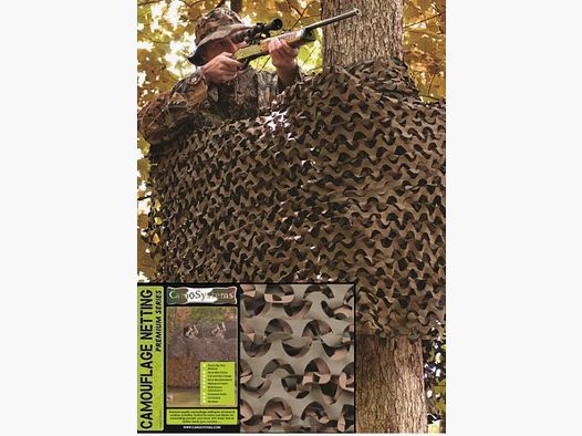 TARNNETZ BASIC LIGHT - 240x300 CM - WOODLAND