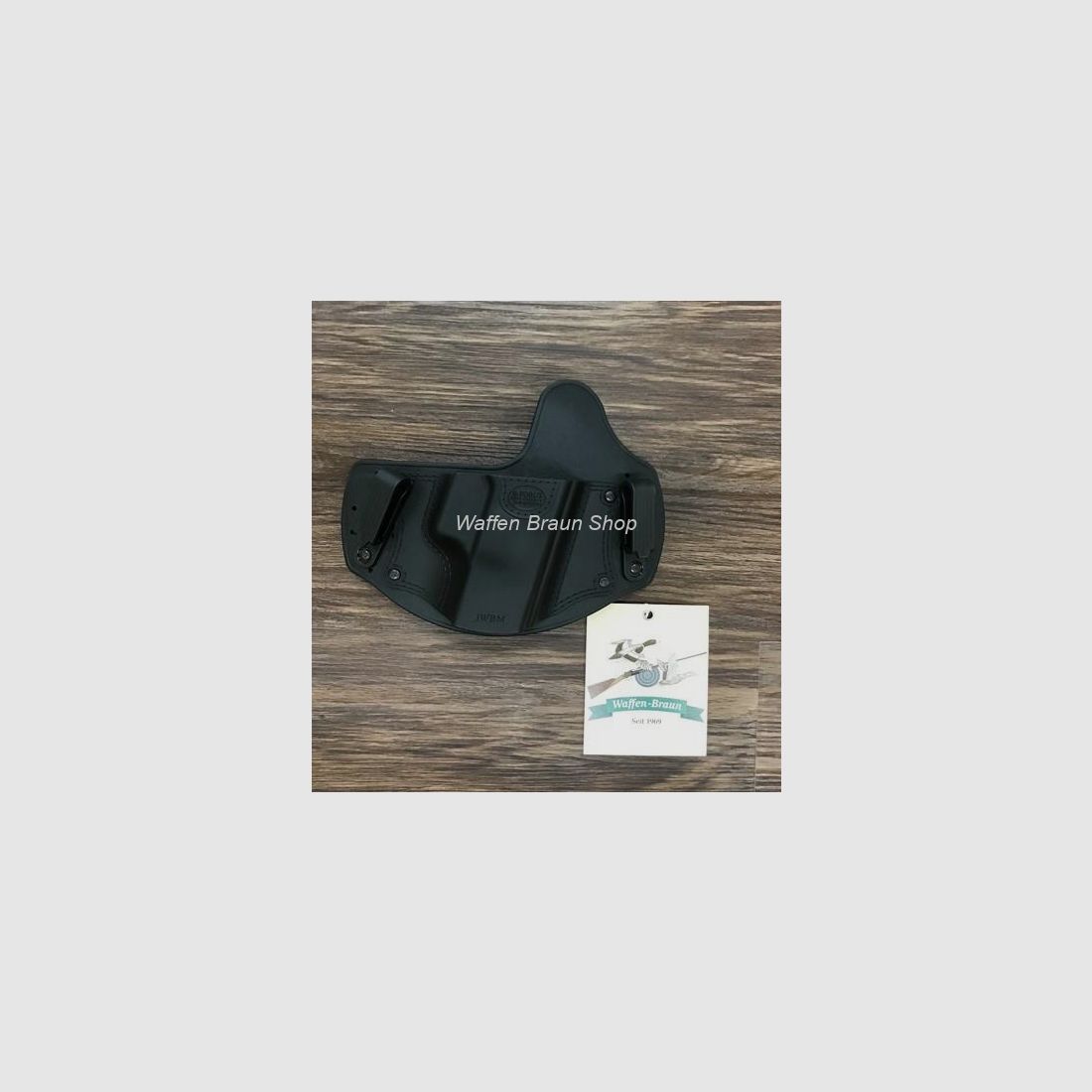 Fobus Universal IWB Combat-Cut Holster für Medium-Size Pistole für Glock 19, Ruger SR9