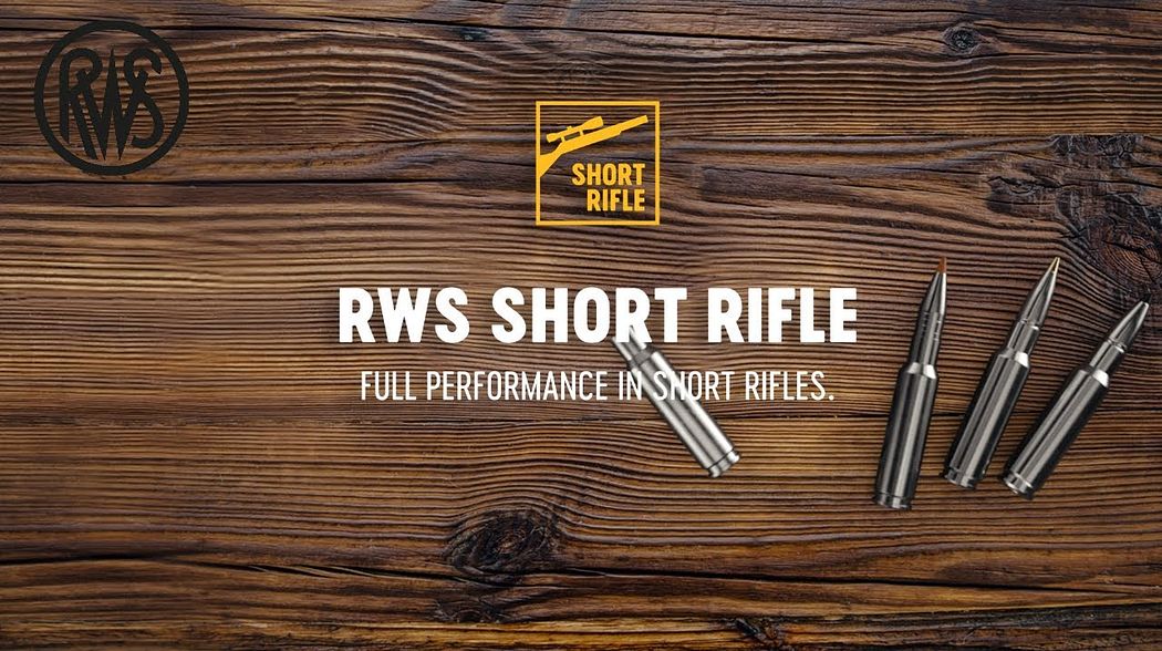 RWS Short Rifle cartridges: Full performance from short barrels.