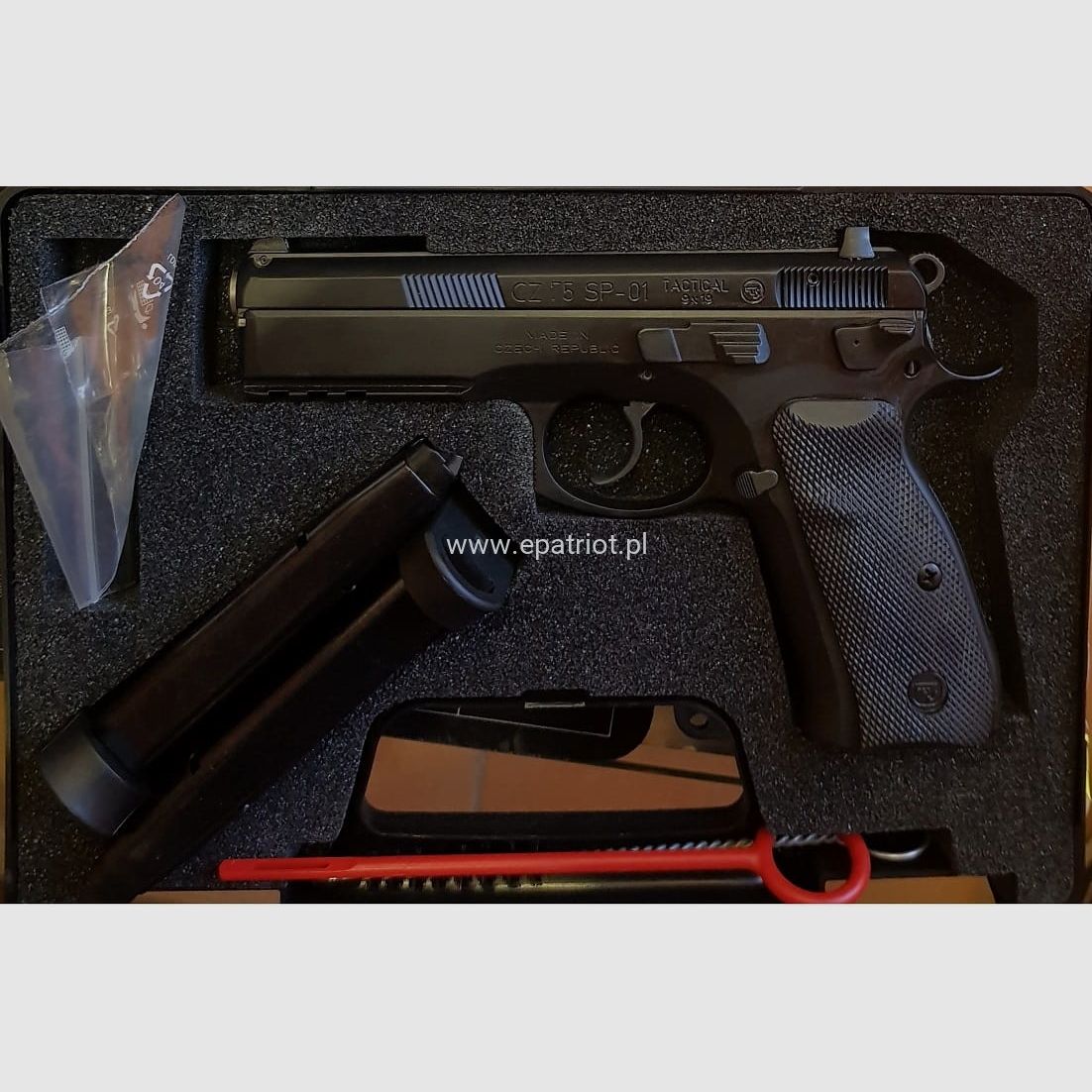 CZ 75 SP-01 Tactical Pistole Kal. 9x19mm
