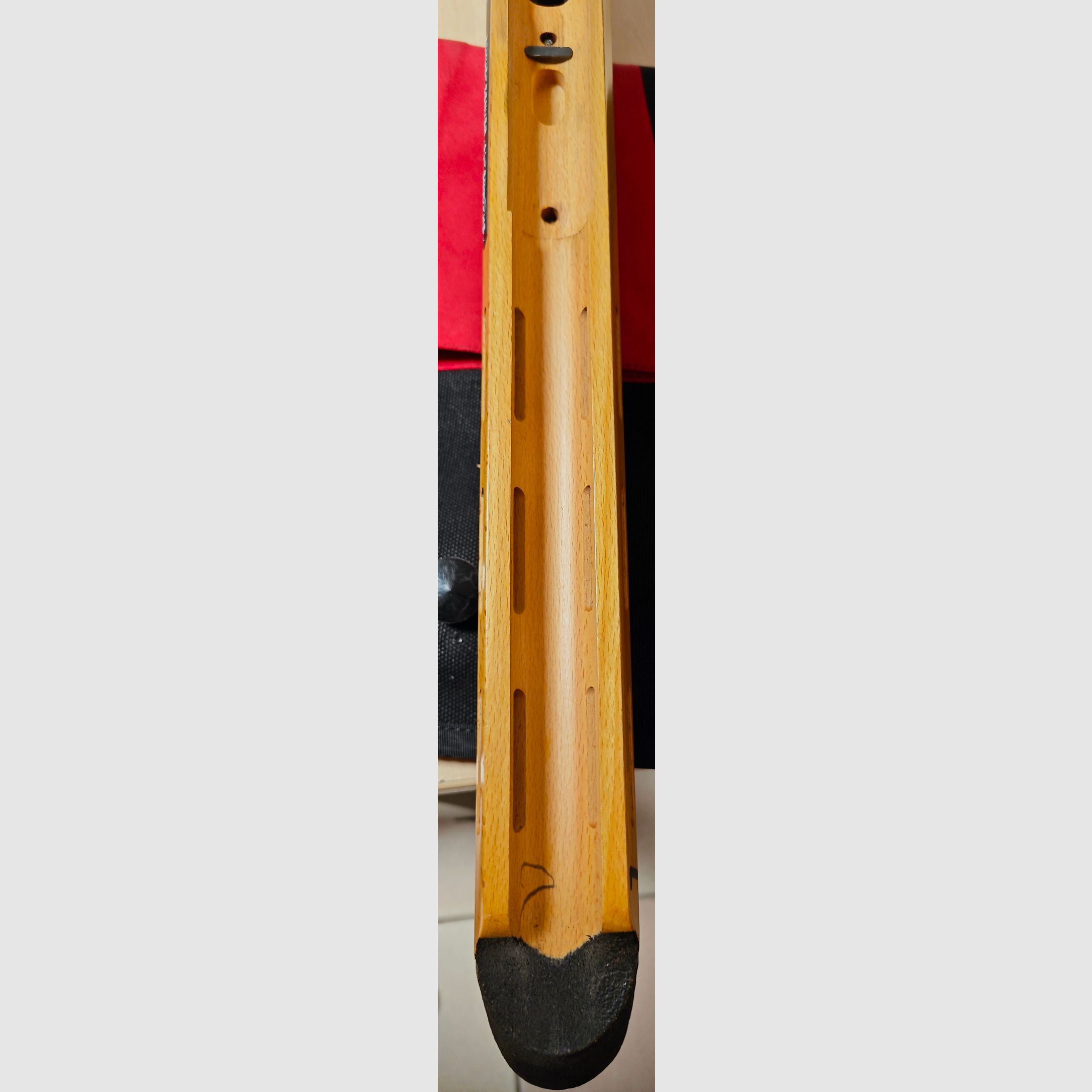 Gebruikte kolf van een Anschütz 1907