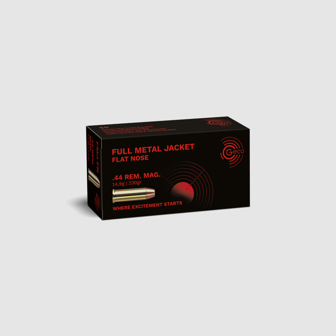GECO .44 Rem. Mag. VM-FK - 50 Patronen