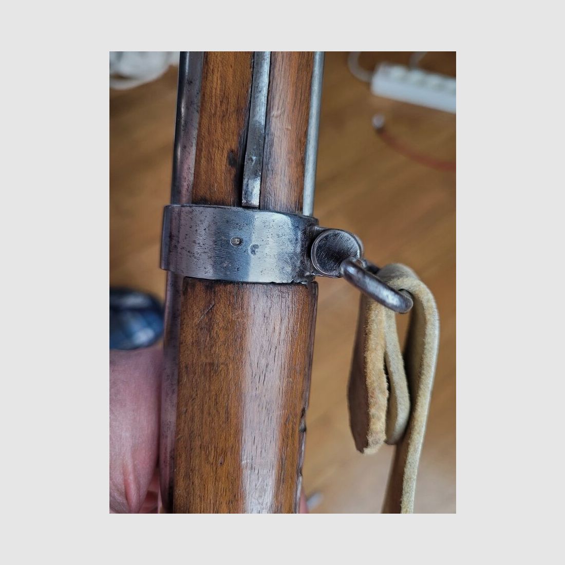 Zeer mooi geweer model 1842 T (niet Tbis) – Nationale Fabriek van Tulle 1850 – bajonet – riem – Uitstekende staat, afbeelding 26 van 32